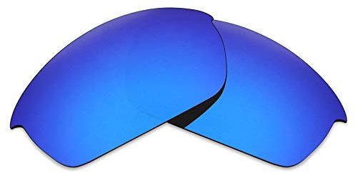 Mryok Verres de rechange pour Oakley Flak Jacket - Options - Bleu - Taille Unique