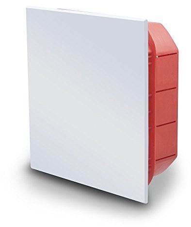 Abzweigdose Feuchtraum IP40 2x Dose unterputz 130 x 130 x 55 mm spritzwassergeschützt Kabelabzweigdose Verbindungsdosen Verteilerkasten Verteilerdose Kunststoff leer Gehäuse ARLI 130x130x55 mm 2 Stück