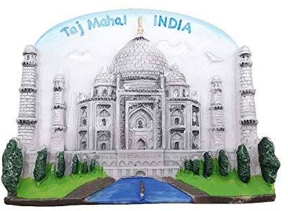 Wedare Taj Mahal India 3D-Kühlschrankmagnet Tourist Souvenirs Harz Magnet Magnet Kühlschrankmagnet Home & Kitchen Dekoration aus China