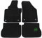 J&J AUTOMOTIVE | J&J AUTOMOTIVE Caddy 2003-2015 Velours Fußmatten Autoteppiche Automatten 4tlg BEF.oval