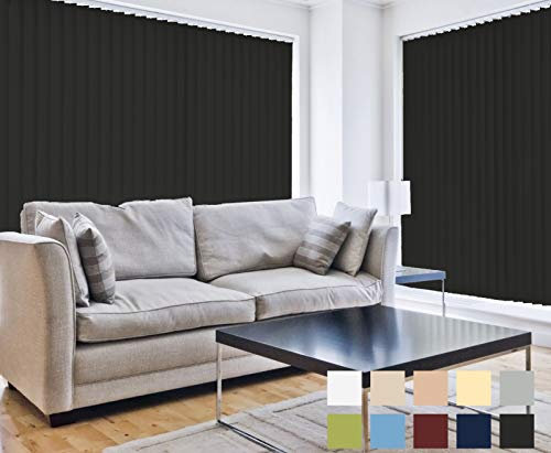 etusimo Lamellenvorhang 250 x 225 cm, Anthrazit