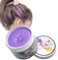 Violett Temporäre Haarfarbe Farbstoff Non-permanent DIY Haarfarbe Wachs Schlamm Washable Farbiges Haarfarbe Creme Für Party Cosplay Halloween