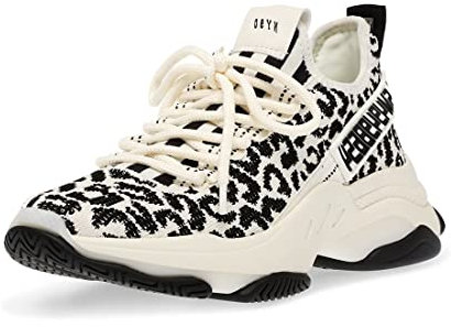 Steve Madden Women's Maxima Sneaker, Leopard, 8.5