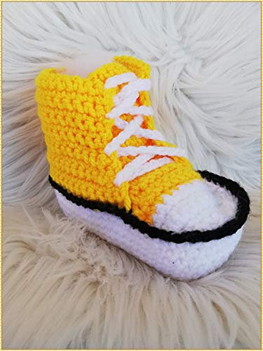 Häkelanleitung Babyschuhe Sohlenlänge 10 cm: Ideal auch für Anfänger