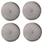 French Press filters 4.5 inch for 50 Oz/1.5 Liter/12cups coffee press, 4 pack french press screen replacement filter with metal center ring