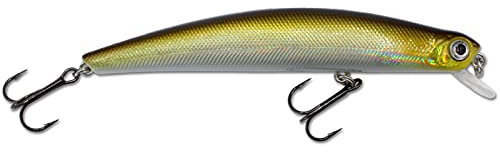 Angel-Berger Wild Devil Baits Zander Wobbler Kunstköder Flachläufer Hardbait (Ayu, 10 cm)