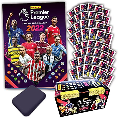 Panini Premier League 2022 Stickerkollektion – Mega-Bundle