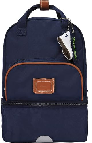 Tann's Gemischt Rucksack mit isoliertem Fach Les Signatures Camille Navy Blue, Bleu, Lunch Box