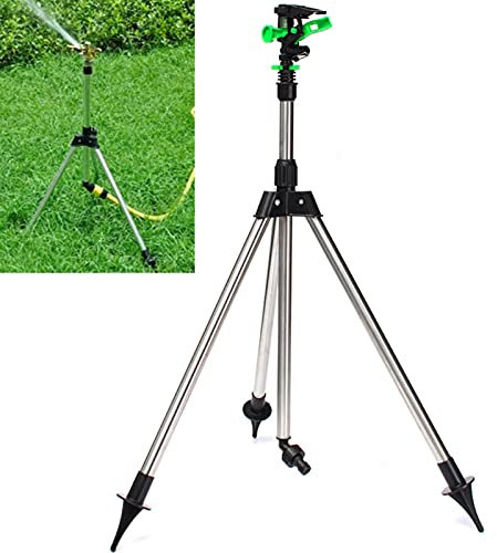 Bewässerungssprinkler, rotierender Bewässerungssprinkler, verstellbare Bewässerungsdüse mit Stativ für die Gartenlandwirtschaft