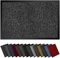 Hochwertige Fußmatte Anthrazit Schwarz 60x80cm groß für Innen & Außen - Schmutzfangmatte rutschfest, waschbar & wetterfest - Fussmatte für Eingangsbereich & Aussenbereich - Läufer Flur dünn