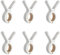 6 Pièces Pinces à Linge Solide Grosse, Plage Pinces à Linge Grande, Durable Grosse Pince Plastique, pour La Maison, La Piscine, Le Linge, Les Transats et Les Chaises Longues