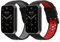 kwmobile 2X Sportarmband kompatibel mit Xiaomi Mi Band 7 Pro Armband - Fitnesstracker Band Set aus TPU Silikon