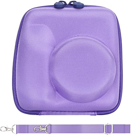 Aenllosi Funda Estuche Case para Cámara Fujifilm Instax Mini 12/11 Camara Impresora Instantanea Case(Funda Sola) (Morado)