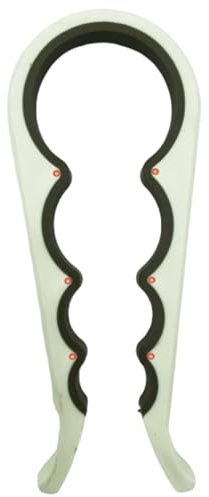 Jar Opener Tool - for Seniors Multi-Function Non Slip Rubber- Gripper Pad Lid Gripper- for Low Strength- Elderly-Multi Kitchen Tool for Jelly Jars, Ketchup Bottle, Wine, Beer & Other (Cream)