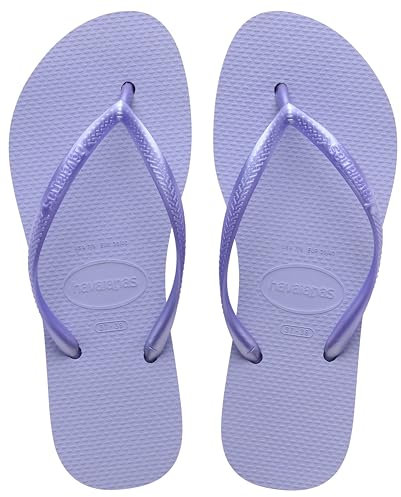Havaianas Slim Flatform, Infradito Donna, Brezza Lilla, 33/34 EU