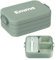 Mepal Bento Lunchbox Take A Break Midi - Personalisierte Brotdose mit Namen - Bento-Fach & Gabel - Geeignet für bis zu 4 Butterbrote - BPA-frei & Spülmaschinenfest - 900 ml - Nordic Sage