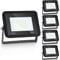 Jopassy LED Strahler Außen 5x 20W,Wasserdicht LED Fluter Flutlicht 1700lm 3000k warmweiß,IP66 Außenstrahler für Garage,Schuppen,Terrasse,Arbeitsraum,Sportplatz,Rasenflächen,Auffahrt