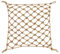 Heavy Duty Jute Rope Tear-resistant Sisal Rope Mesh Twine Netting Wall Children Pets Container Protection Net Safety Netting For Balcony Stairs Scenic Railings Garden Bar Decoration 1x5m