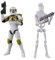Star Wars The Black Series Clone Commando Age 4+ & B1 Battle Droid Battlefront II Collectible 15-cm Action Figures