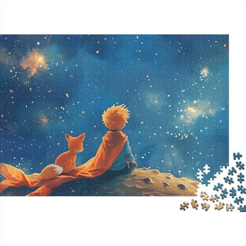Der kleine Prinz und der Fuchs 1000 Teile Puzzle,Puzzles Für Erwachsene,1000 Teile Puzzlespiel Für Jugendliche & Erwachsene Puzzlespiel Puzzel 1000pcs (75x50cm)