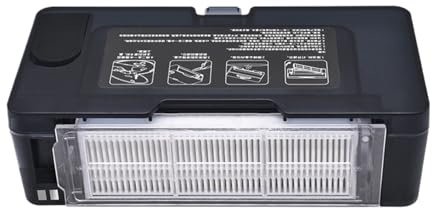 ERTFBC Aspirateur Robot 2 en 1 avec Réservoir d'eau, Compatible avec Xiaomi 2S S10 3C B106GL S12 T12. Réservoir d'eau Intégré Et Boîte À Poussière