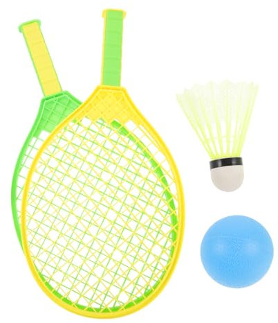 LIOOBO 1 Set Badmintonschläger Set Badminton Halterungen Badmintonschläger Badminton Spielwerkzeug Sportspielzeug Anzüge Für Jungen Sportspielzeug Badminton Badminton Set Aus