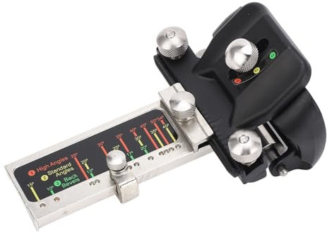 Torvex Honing Guide, Fixed Angle Sharpening Jig with Adjustable Scale Plate for Chisel Honing Tool and Planer Blade Sharpening System