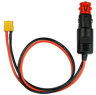 YUKI MODEL Adapter | kompatibel mit XT60 Buchse «-» Zigarettenanzünder Stecker 180W
