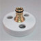 Camper parts Bouchon de remplissage d'eau pour camping-car - Buse en laiton - Nettoyage rapide - Remplissez votre réservoir d'eau / adaptateur (blanc)