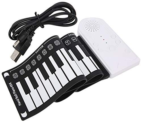 Teclado eléctrico de 49 teclas, teclado de piano eléctrico Teclas sensibles 49 teclas para principiantes