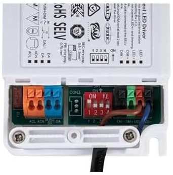 Dimmbares Netzteil für LED Leuchten DALI 2/PUSH/0 bis 10V 29/48W 600/1100mA