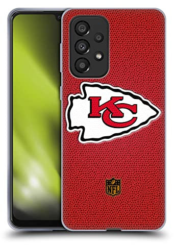 Head Case Designs Offizielle NFL Fussball Kansas City Chiefs Logo Soft Gel Handyhülle Hülle kompatibel mit Galaxy A33 5G (2022)