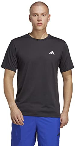 adidas Herren Train Essentials Comfort Training Tee, Black/White, L