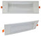 MAKA Lampada Emergenza da Parete, Luce di Emergenza Casa, Bianco Sottile Incasso Cartongesso, Lampada Muro Lunga Autonomia, Batteria Litio Accensione Automatica (Molla Incasso)