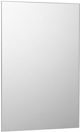 Waterstone ® Plain Frameless Glass Bathroom Mirror Fittings Not Included (60 x 45cm Rectangle)