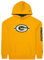 New Era Green Bay Packers NFL 2023 Sideline Yellow Hoody - XL
