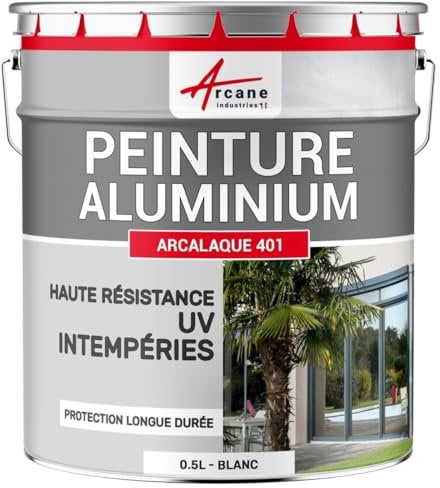 Pintura para Aluminio: Arcalaque 401-0.5 L RAL 9003 - Blanco - ARCANE INDUSTRIES