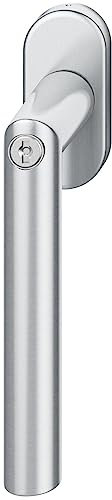 FSB 0 6204 matt Fenstergriff 34 1076 81415 abschließbar ovale Rosette, Edelstahl