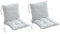 LYXLBX Stuhlauflage Niedriglehner Indoor und Outdoor, Stuhlkissen Auflage Sessel Stuhl Pad für Gartenstuhl für Terrasse Haus Garten,J-2PCS