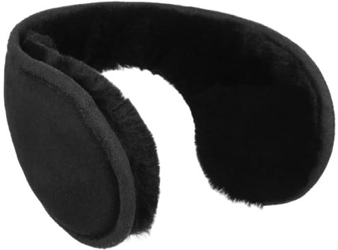 Seeberger Ohrenwärmer aus Lammwolle, Damen/Herren, Schwarz, Einheitsgröße