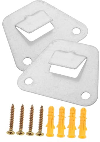 Ciieeo 2 Mount Fan Bracket Heavy Duty Steel Fan Mounting Bracket Easy Installation for Electric Fan