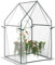 Outsunny Invernadero de Jardín Invernadero de Terraza con 2 Puertas con Cremallera Anti-UV para Cultivo de Plantas Flores Verduras 90x90x145 cm Transparente