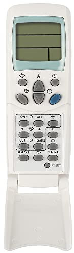 Sustituir Mando a Distancia de Aire Acondicionado para LG 6711A20010B 6711A90023E 671190023W 6711A20028K 6711A20010A KTLG004 Repuesto Mando a Distancia Aire Acondicionado