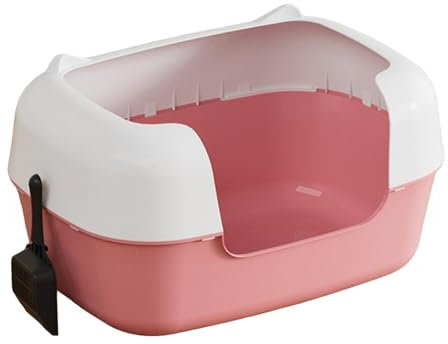 Folpus Maison de Toilette pour Chat à Conception Innovante, Rose