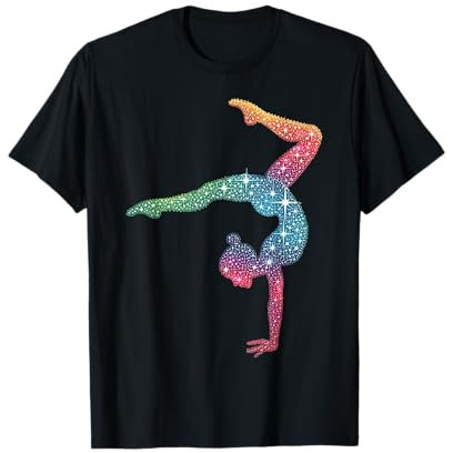 Gymnastik Turnen Turnerin Akrobatik Gymnastikliebhaber T-Shirt