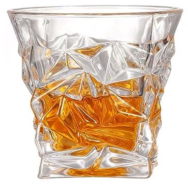 Copas de vino，Conjunto de copas de vino Hermosas copas de vino modernas, vasos de cerveza de vidrio engrosado, vasos de cóctel, vaso de vino sin tallo for bar, personalizar(265ml/9oz)