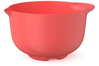 Mepal - Rührschüssel Chef it - Anti-Rutsch Boden - Mikrowellen- und Spülmaschinengeeignet - Schüssel - Material beständig bis zu 110°C - 4 l - Coral