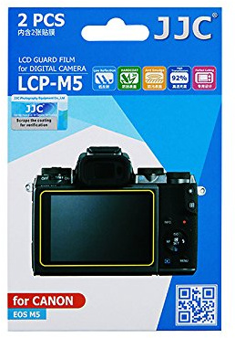 JJC LCP-M5 LCD Screen Protector Film for Canon EOS M5