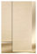 SeGaTeX home fashion Moderner Schiebevorhang Flächenvorhang Marian Paneele in Bambusstruktur beige 220 x 45 cm