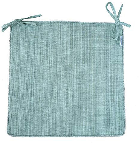heimtexland ® Outdoor-Kissen Meliert Sitzkissen Garten Stuhlkissen 42x42 Mint Typ645